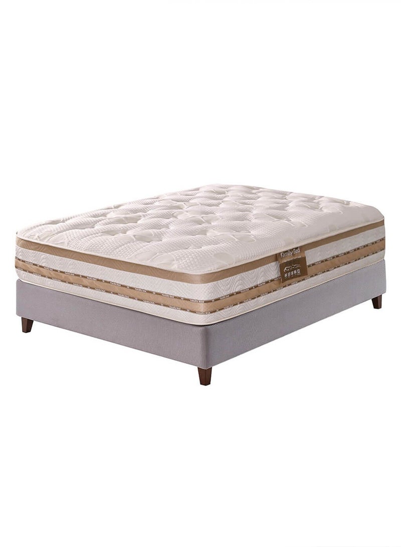 Family Bed Pisa Memory Pocket mattress size 200 x 195 x 33 cm from family bed - Image 2
