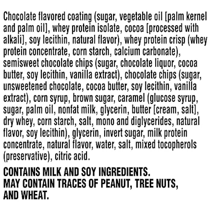 Gatorade Whey Protein Recover Bars, Chocolate Chip, 2.8 ounce(Pack of 12) - Image 3