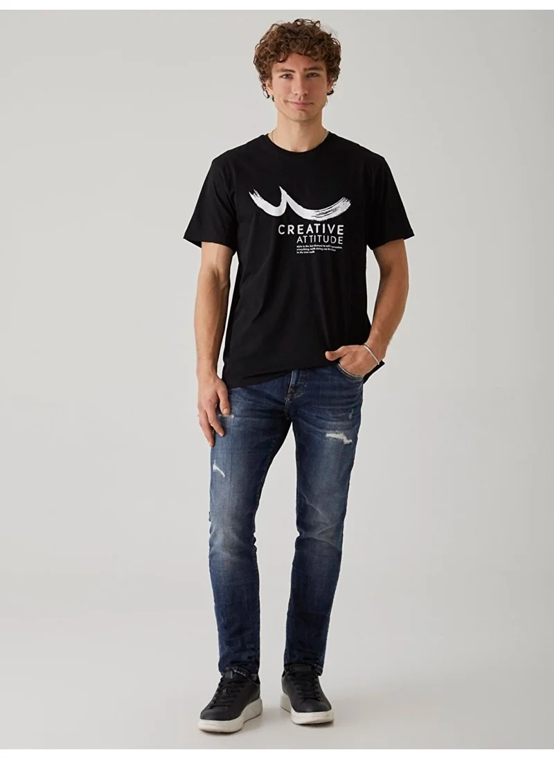 LTB Men's Black T-shirt