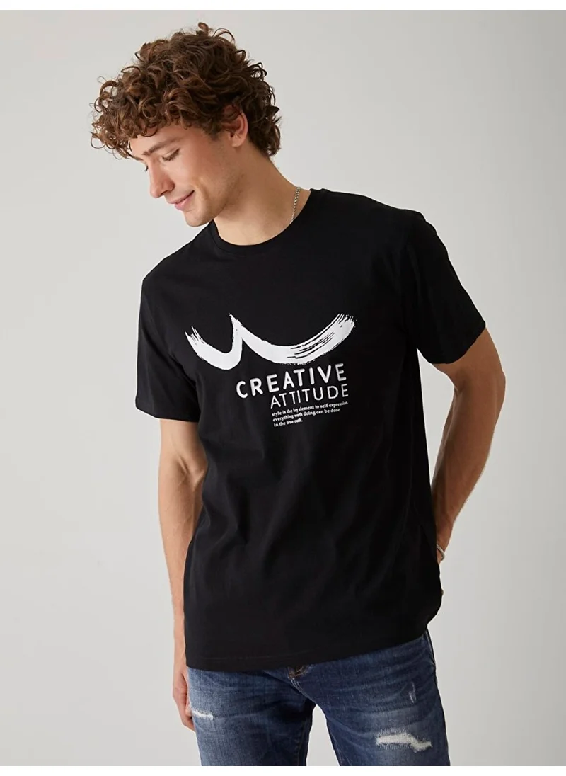 LTB Men's Black T-shirt