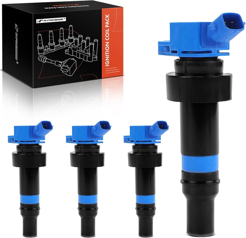 A-Premium Blue Ignition Coil Pack Set for Kia and Hyundai - Image 1
