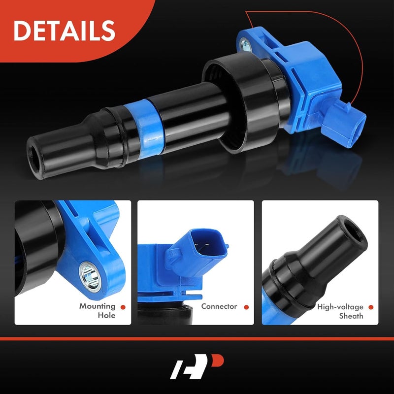 A-Premium Blue Ignition Coil Pack Set for Kia and Hyundai - Image 5