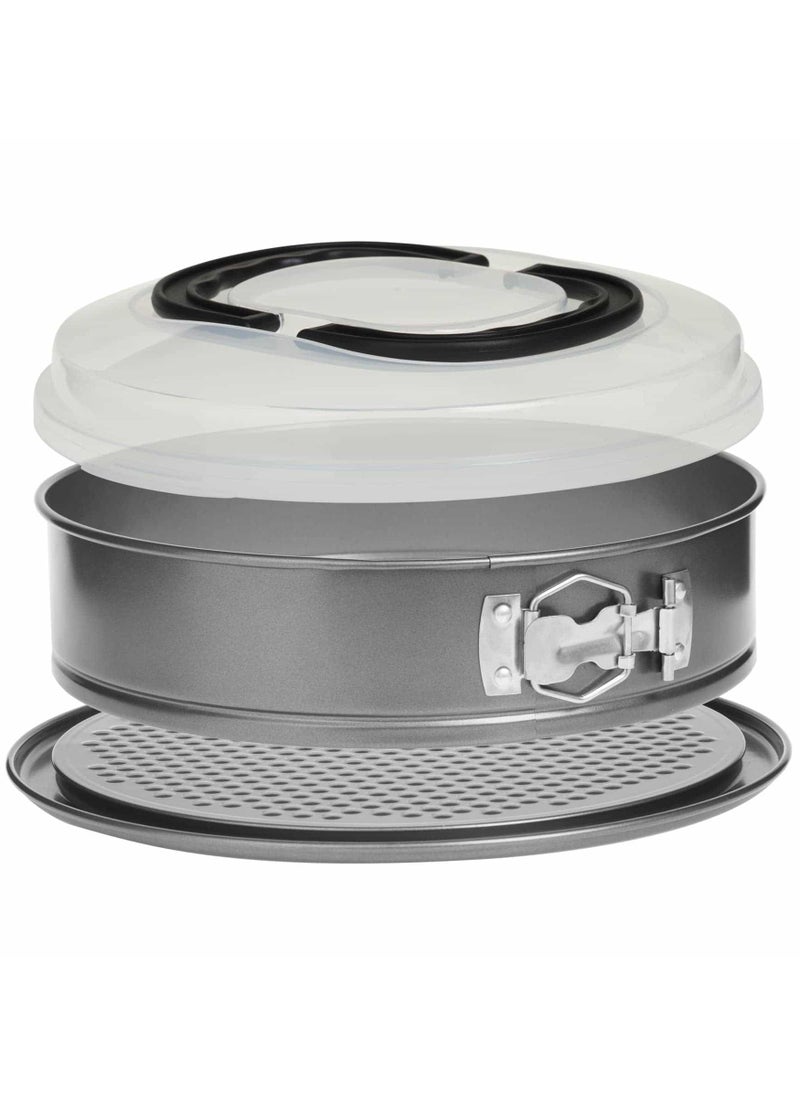 5five Steel & PP Round Springform, Tiffin W/Lid (26 cm, 2.4 L)  - Image 3