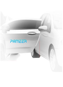 PAMEER Car Door Edge Guard Protectors P Shape Rubber Edge Trim Rubber Clip Buffer to Avoid Collision with Other Vehicle Bodies Size 50cm White Color  - Image 4