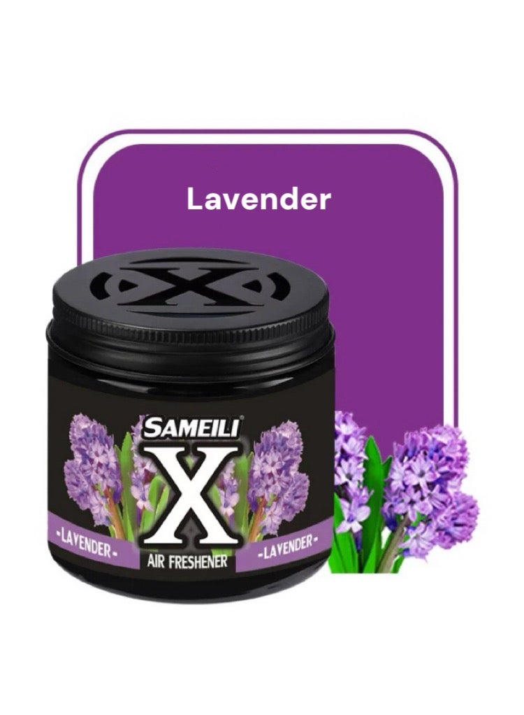 SAMEILI Air Freshener ,Solid perfume,Lavender Scent,Odor Eliminator ,Gel Scent Freshener,Room Closets Bathrooms Car - Image 1