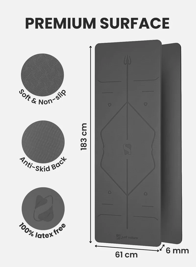 Just Nature Black Lite Yoga Mat