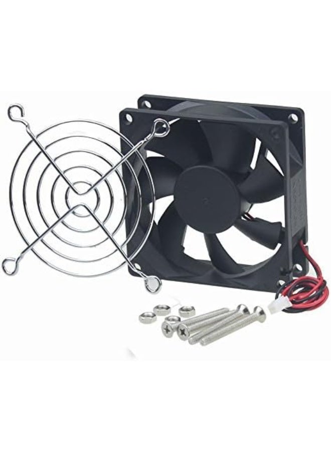 GDSTIME 80mm x 80mm x 25mm 24V Brushless DC Cooling Fan