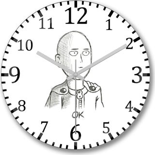 Print Shop One Punch Man Arrow Wall Clock Domed Real Glass - pzsku/Z2F7A34FA1029A1C0D41FZ/45/_/1728054415/5364bca9-d4f6-404d-b484-d5a4b36db491