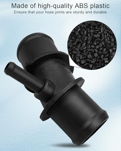 HUQUZN Upper Radiator Hose Connector Coolant Pipe Adapter Fit for Toyota RAV4 2009 2010 2011 2012 Replace 165710V020 165710V020 1605736011 1605736011 - Image 3