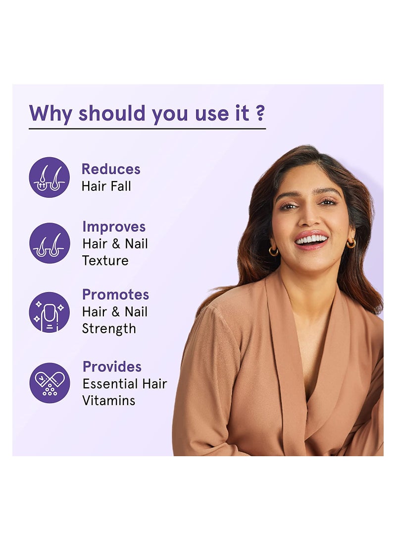 Be Bodywise Biotin Hair Gummies for Stronger, Shinier Hair and Nails - Image 2