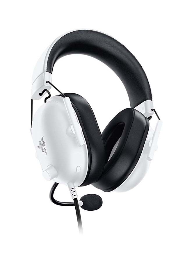 RAZER Razer BlackShark V2 X Wired Esports Gaming Headset, 7.1 Surround Sound, 50mm Drivers, 240g Lightweight Build, Noise Cancelling Mic, Hybrid Memory Foam Cushions Comfort or PC, Mac, PS4, PS5, Nintendo Switch, Xbox One, Xbox Series X|S, Mobile, White | RZ04-03240700-R3M1  - Image 5