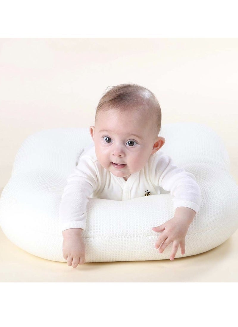 جونيس Baby Bassinet for Bed Baby Nest Striped Baby Lounger - Breathable & Hypoallergenic Co-Sleeping Baby Bed - Image 1