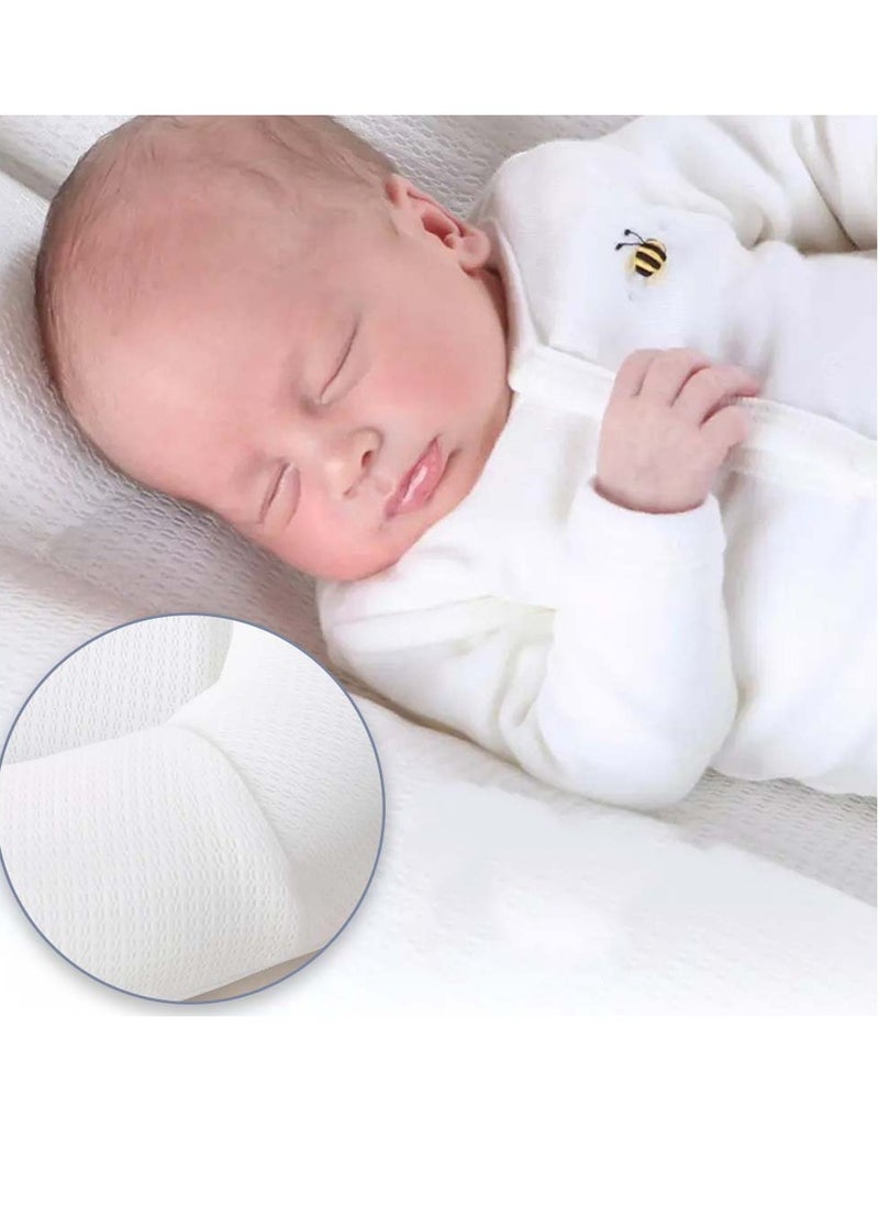 جونيس Baby Bassinet for Bed Baby Nest Striped Baby Lounger - Breathable & Hypoallergenic Co-Sleeping Baby Bed - Image 2