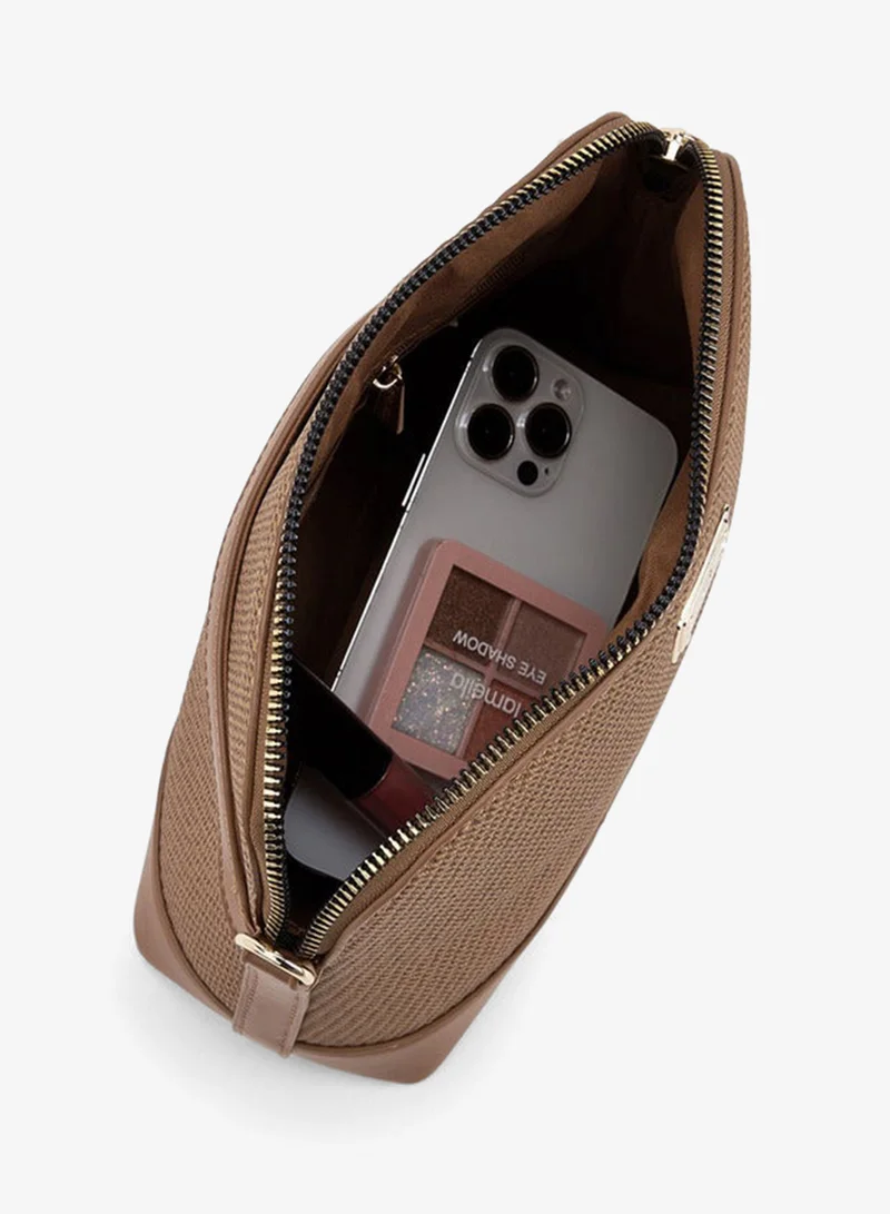 Flora Bella By Shoexpress  Flora Bella Textured Crossbody Bag with Detachable Shoulder Strap for Women | Best Price UAE