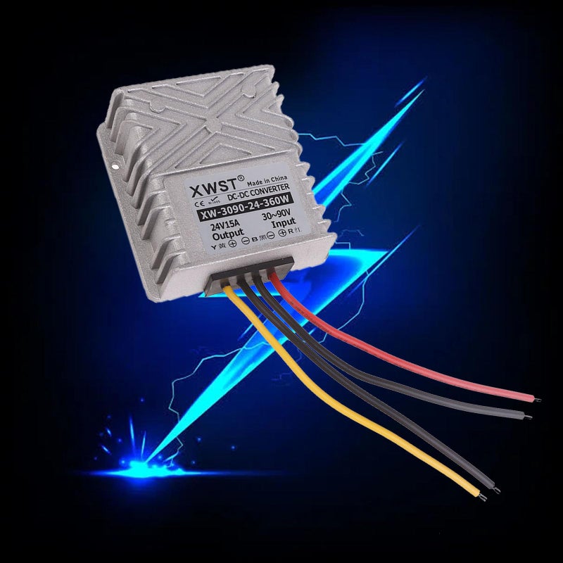 8A IP67 Step Down Converter 30V to 90V Input 24V Output DC DC Power Supply Module Voltage Reducer - Image 3