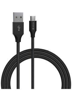 devia Devia EC203 Gracious Series Data Cable for Micro Nylon Woven - 5V,2.4A 1M - Black 