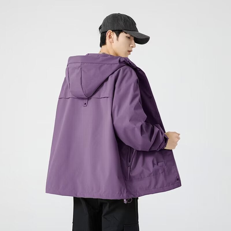 Mountain Style Assault Suit Men'S Hooded Jacket 2024 Autumn Coat Tide Brand Frock Couple Waterproof Windproof Mountaineering Suit - Image 5