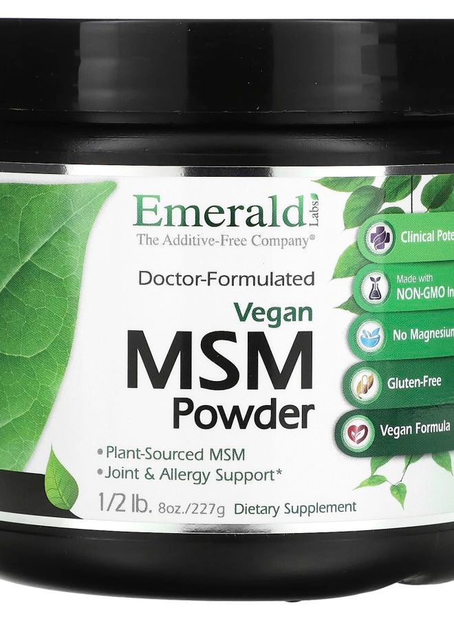 Vegan MSM Powder 8 oz (227 g)