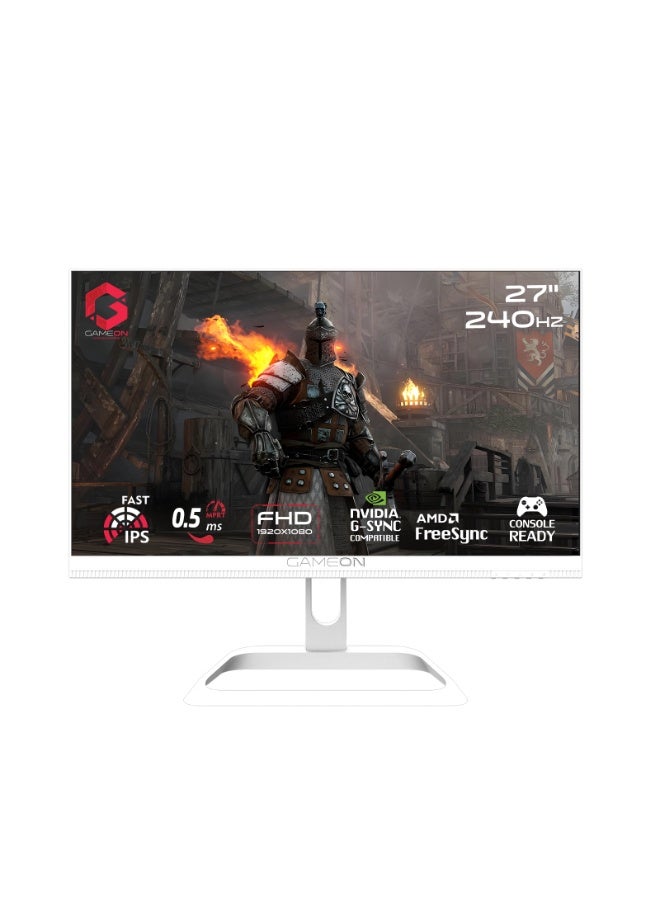 جايم أون جايم أون Artic Pro 27 بوصة 27GOA27FHD240IPS شاشة ألعاب