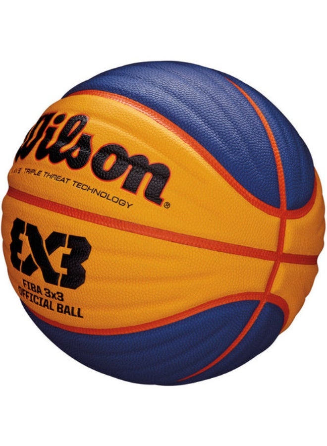 ويلسون كرة سلة FIBA ​​3x3 (نسخة مطابقة للمواصفات الرسمية) – مقاس 3 | كرة سلة بتصميم رسمي مخصصة لمنافسات 3x3، وملاعب الهواء الطلق، والتدريب، وتطوير المهارات، والألعاب الترفيهية، وجلسات المران، وكرة السلة في الشوارع. - Image 2