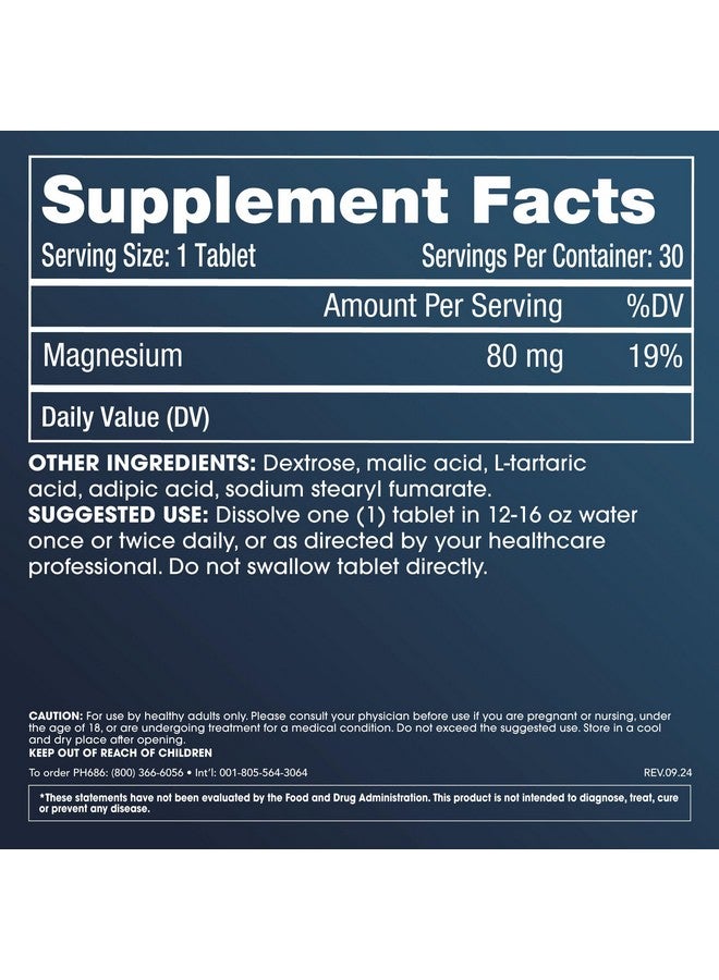 ProHealth أقراص ماء الهيدروجين الجزيئي من بروهيلث للعيش لفترة أطول | مدروسة سريريًا | مختبرة من طرف ثالث | 80 ملغ، 30 قرص - Image 2