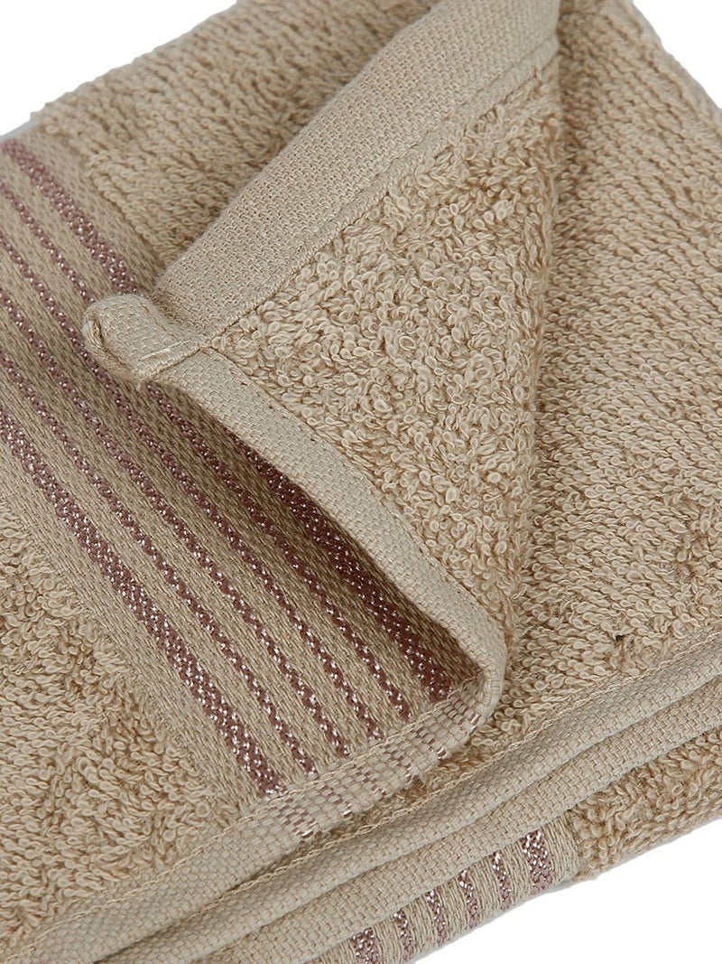 KOPA by Bianca 400 GSM 100% Cotton Soft Terry Towel l 6pc Hand Towel l Towel l Hand Towel l D`Ross l Brown-Gray - Image 5