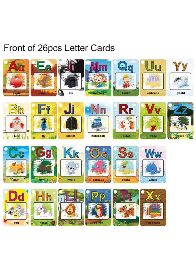 Coolplay A-Z 26 Alphabet Water Cards, Children Drawing Card For Kids Educational Toys For Travel  - Image 2