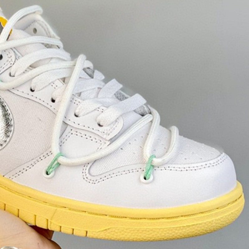 Sb Black And White Panda Dunk Shadow Gray Shoes Wang Yibo Frozen Ow Air Cushion Shoes Paisley Aj Putian Shoes - Image 4