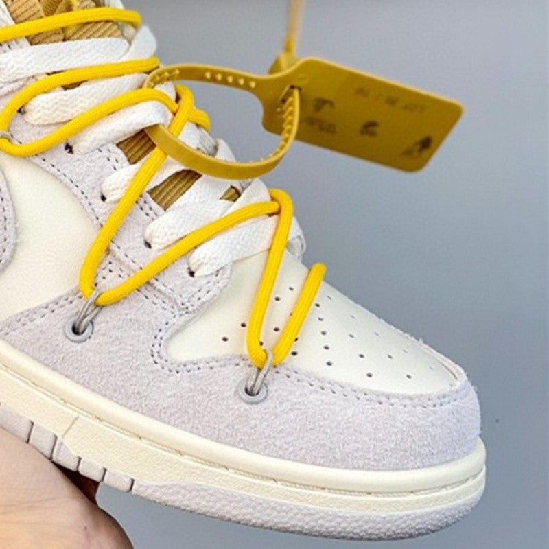 Sb Black And White Panda Dunk Shadow Gray Shoes Wang Yibo Frozen Ow Air Cushion Shoes Paisley Aj Putian Shoes - Image 1