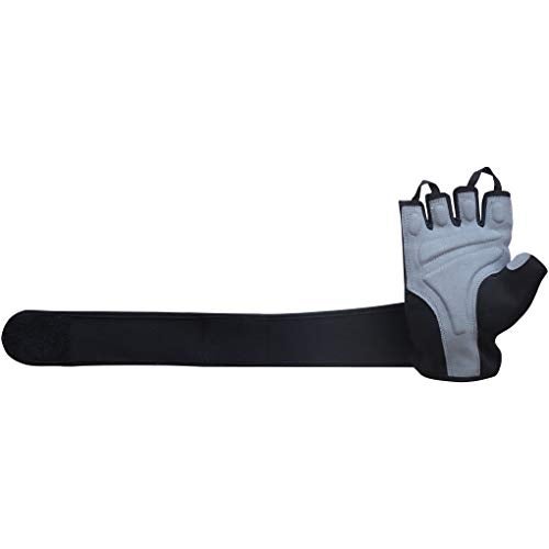Kobo WTG-44-MEDIUM Weight Lifting Gym Gloves Hand Protector for Fitness Trainingmedium (Multi Colour) with Wrist Support - Image 2