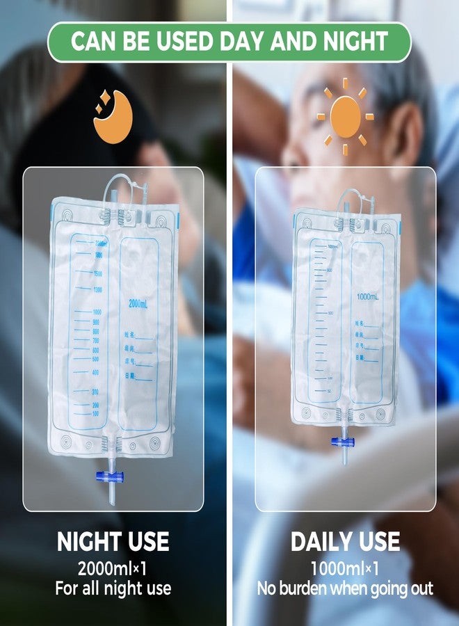 lefeke Wearable Urine Pot for Men Elderly, Silicone Ventilated Urine Collector, Reusable Urine Bag Collector, Portable Urine Collection Bag for Bedridden Patients - Image 4