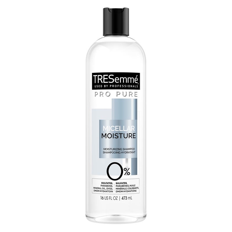 TRESemmé TRESemme Pro Pure Micellar Moisture Shampoo Paraben and Dye Free Daily Moisture for Dry Dull Hair Unisex 16 fl oz