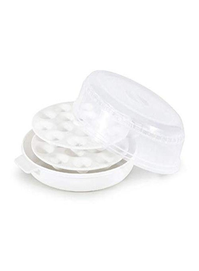 Ekdant Trust Microwave Idli Pizza Maker - 30 Snacks Idlies - Image 2
