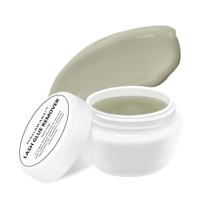 كريم مزيل غراء رموش ناغاراكو ليموني 10 جرام سريع الإزالة لملحقات الرموش المهنية للصالون