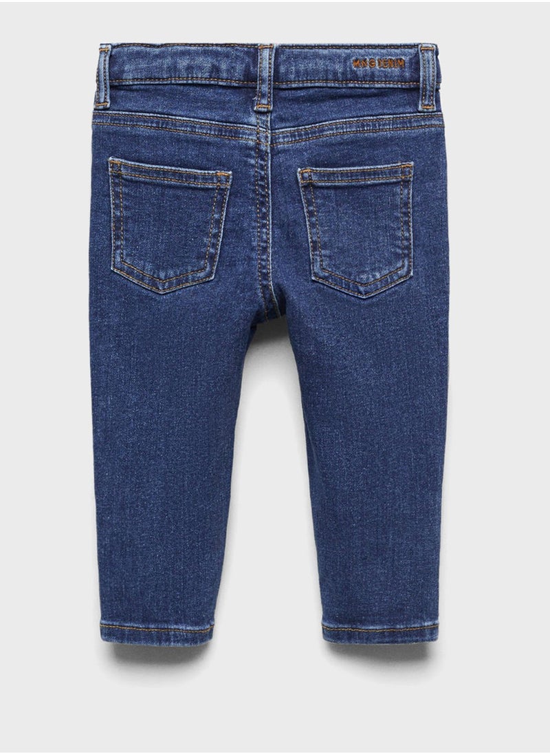 MANGO - Infant Rinse Wash Jeans - Image 1
