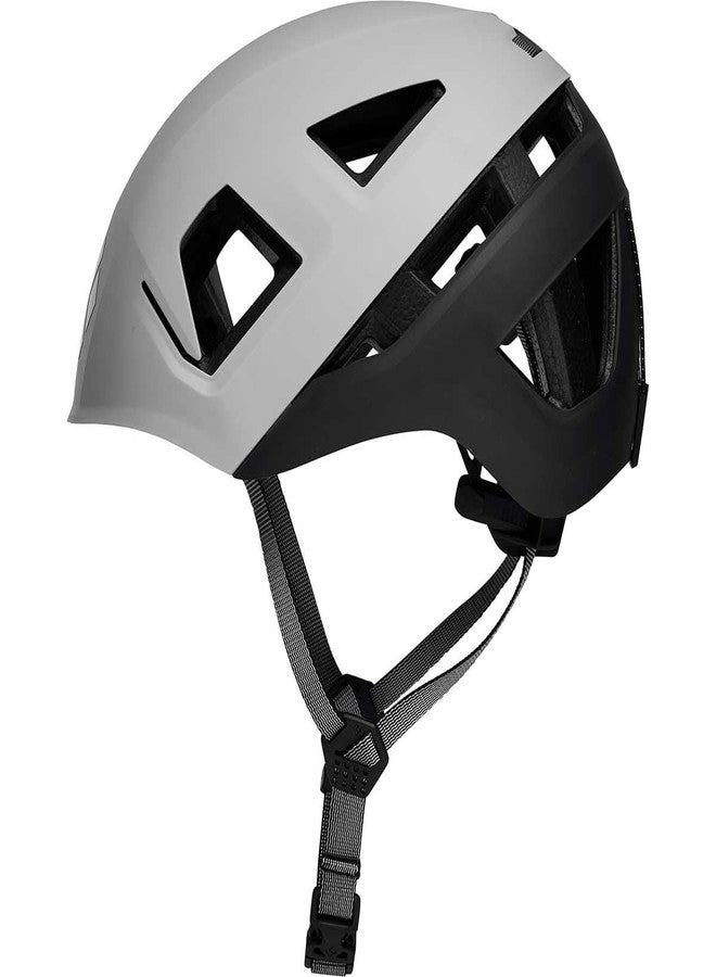 BLACK DIAMOND Capitan Helmet | Dual Foam Construction | Adjustable, Ventilated Rock Climbing & Mountaineering Helmet | Pewter-Black | Medium/Large - Image 4