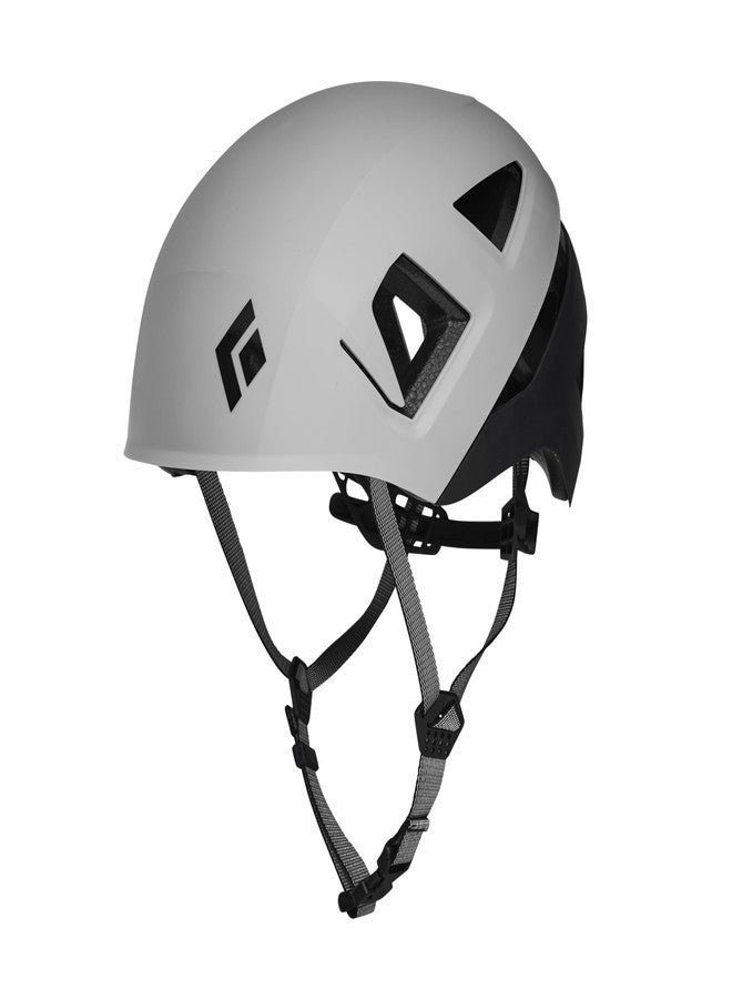 BLACK DIAMOND Capitan Helmet | Dual Foam Construction | Adjustable, Ventilated Rock Climbing & Mountaineering Helmet | Pewter-Black | Medium/Large - Image 1