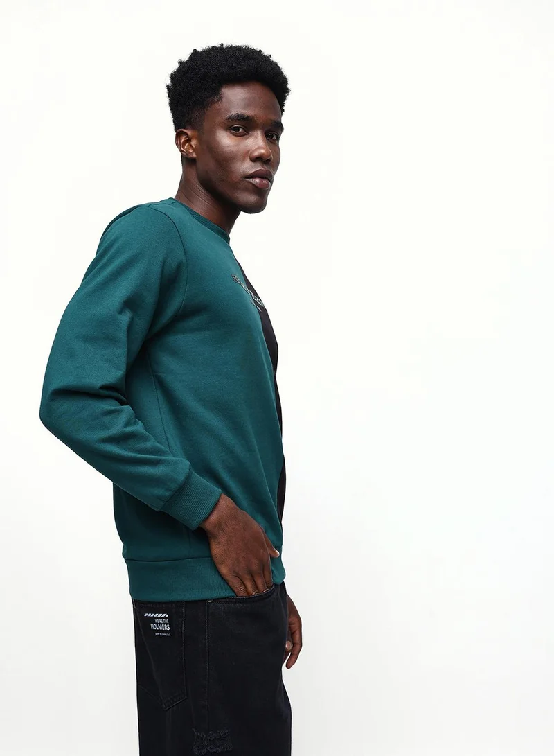 Dennis Lingo  Men's June Bug Cotton Blend Relaxed Sweatshirt for Men | Best Price UAE