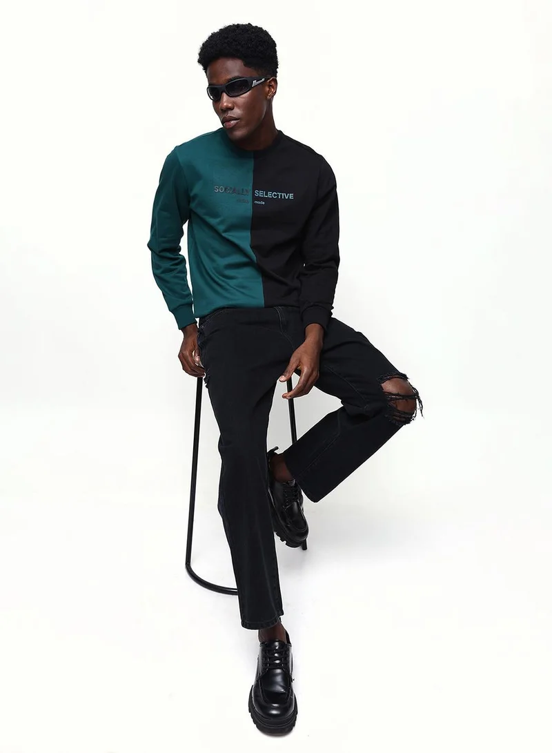 Dennis Lingo  Men's June Bug Cotton Blend Relaxed Sweatshirt for Men | Best Price UAE