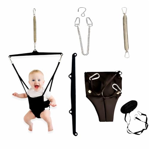 Braintastic 2 in 1 Baby Jumper and Walking Harness with Door Clamp Walk Trainer Infant Activity Bouncer for Coordination and Active Play 6 to 12 Months - Image 1