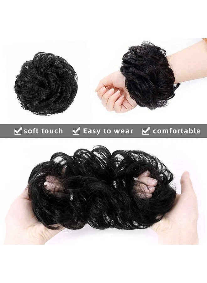 BeatStock 1 Pcs Artificial Juda Hair Bun Hairpiece For Women And Girls In Black Color  - Image 2