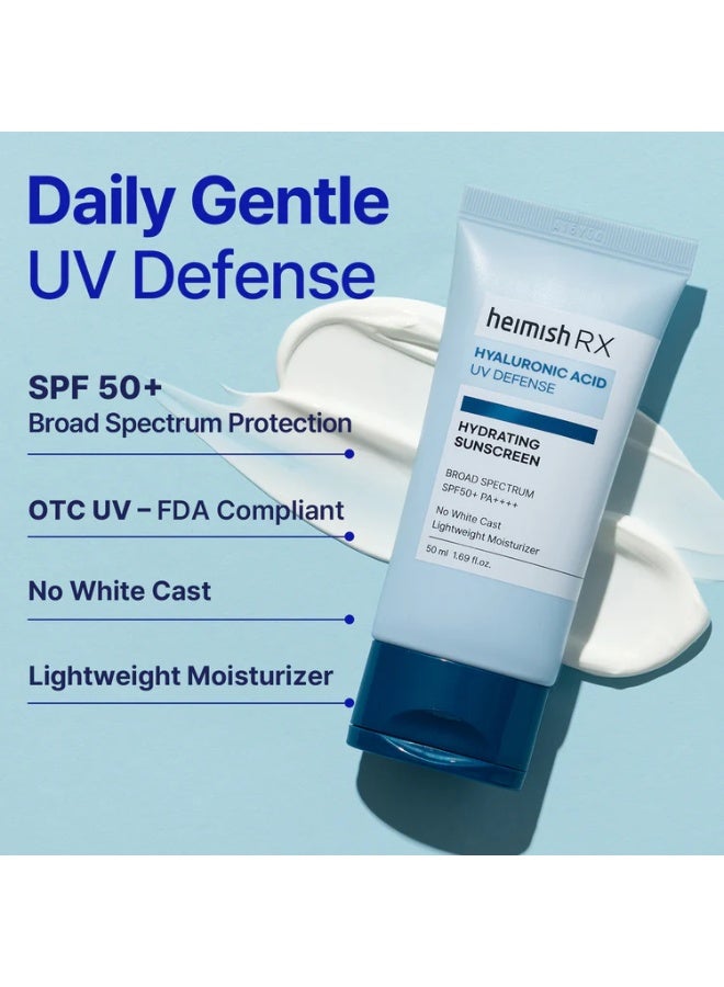 هيميش [heimish] RX Hyaluronic Hydrating Sunscreen 50ml - Image 3