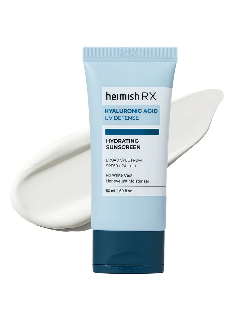 هيميش [heimish] RX Hyaluronic Hydrating Sunscreen 50ml - Image 1