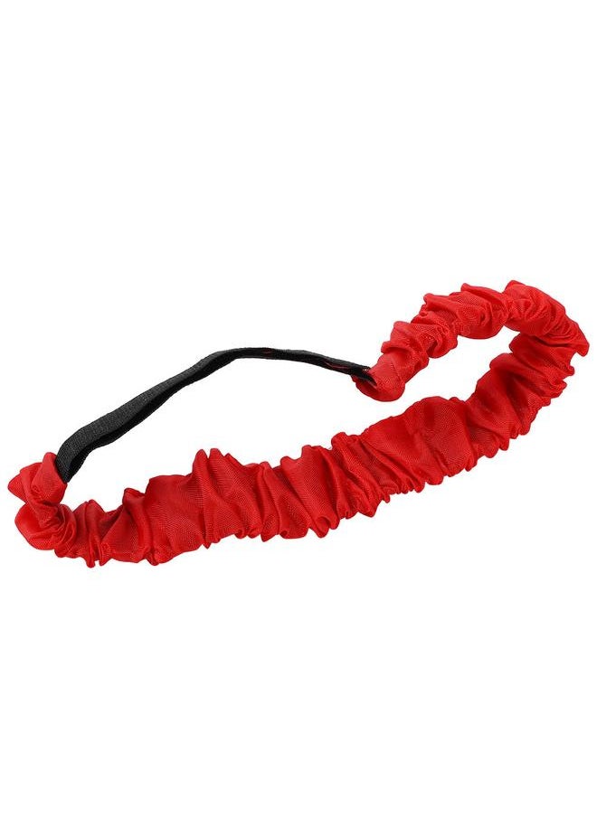 Thoraya - Two People Three Feet Legged Race Band Strap Outdoor Team Game Elastic Tie Rope Walker (Red) - Image 1