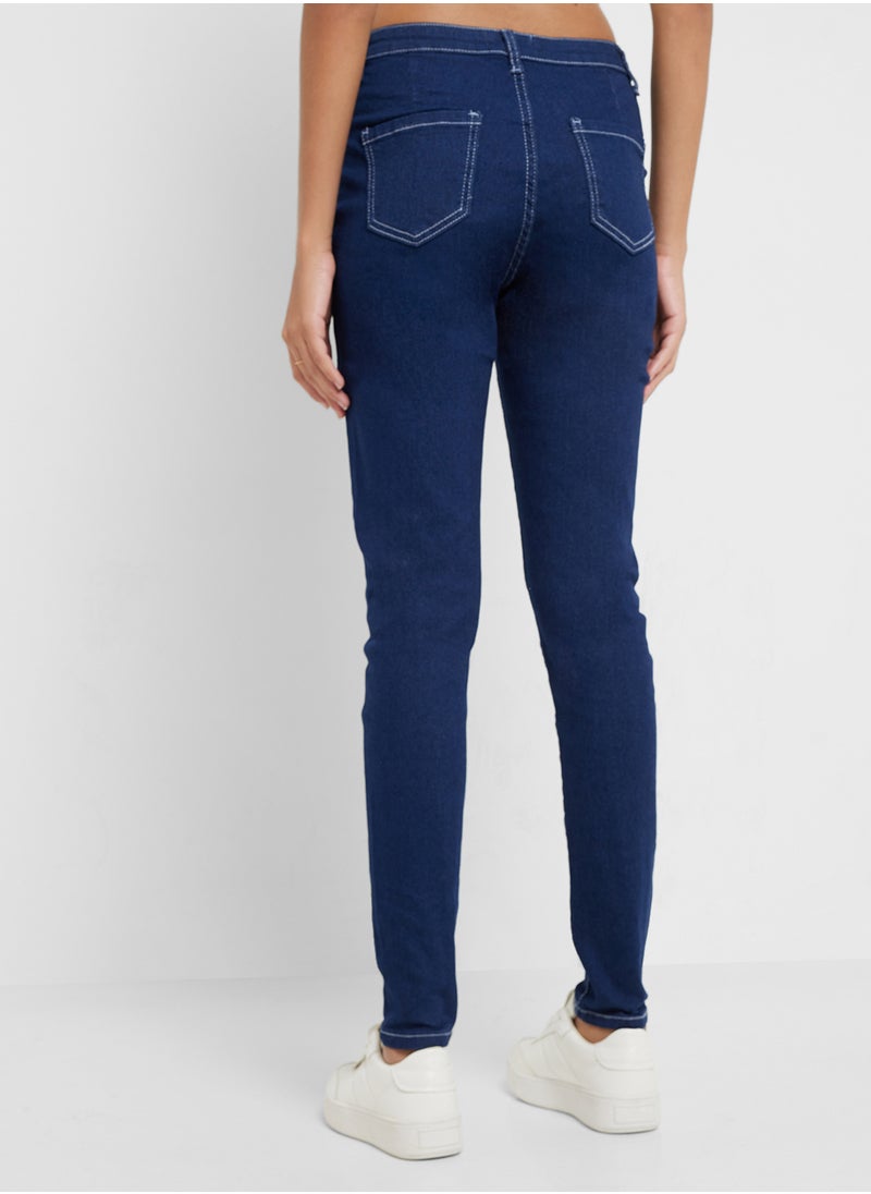 Ginger High Waist Skinny Jeans  - Image 3