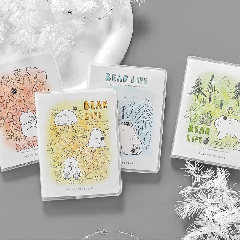 First Product Rubber Cover A7 Cute Mini Portable Notepad Thickened Rubber Cover Student Stationery Prizes Pocket Notebook - Image 3