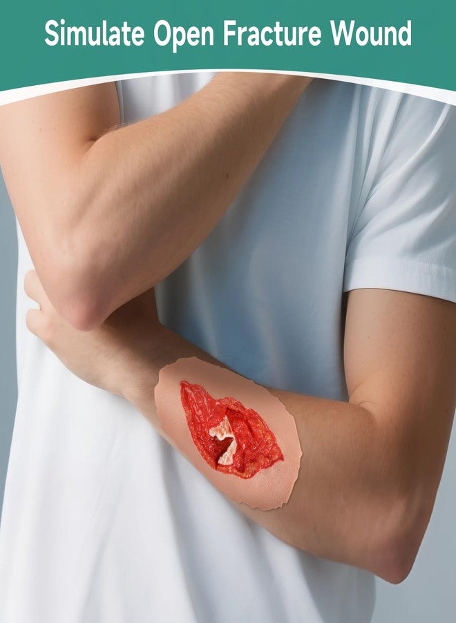 MedEduQuest Wound Packing Trainer, Open Fracture Wound Trainer, Wound Dressing Training Model for Medical Education, Fourth - Image 3
