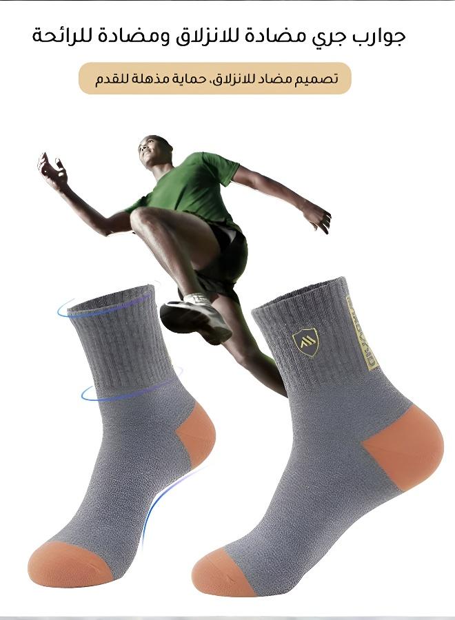 Men's Sports Short Socks with Dual Design and Coordinated Colors for Summer and Spring - Image 3