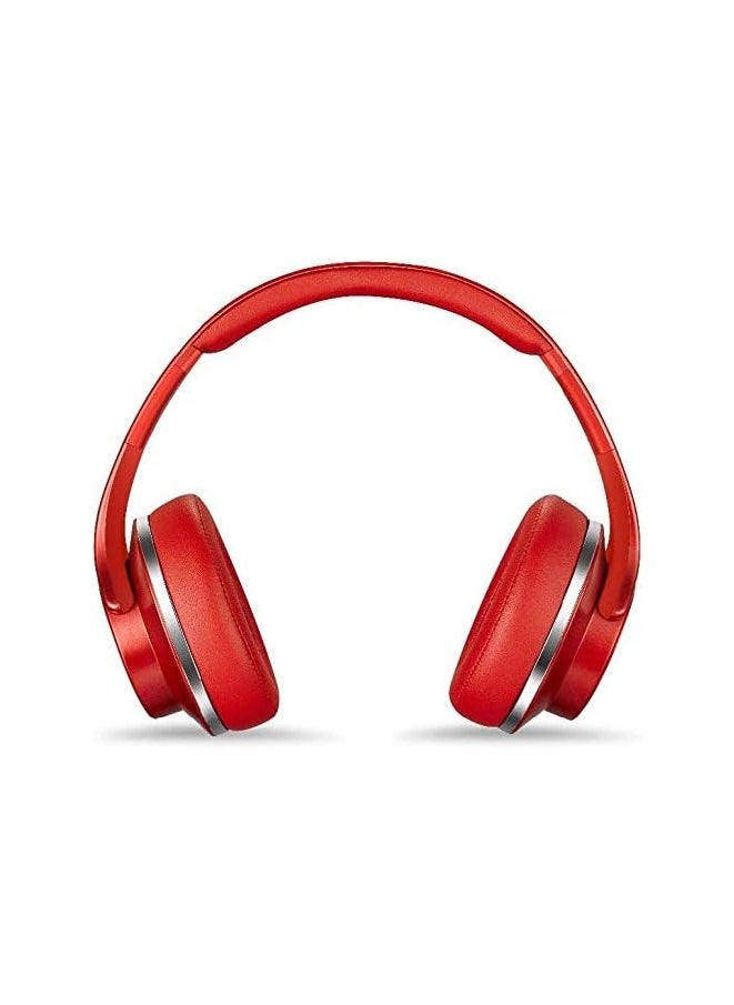 SODO - SODO MH5 Bluetooth Headphone Twist-Out Speaker Bluetooth 4.2 2 in 1 Wireless Sports Headset/red - Image 1