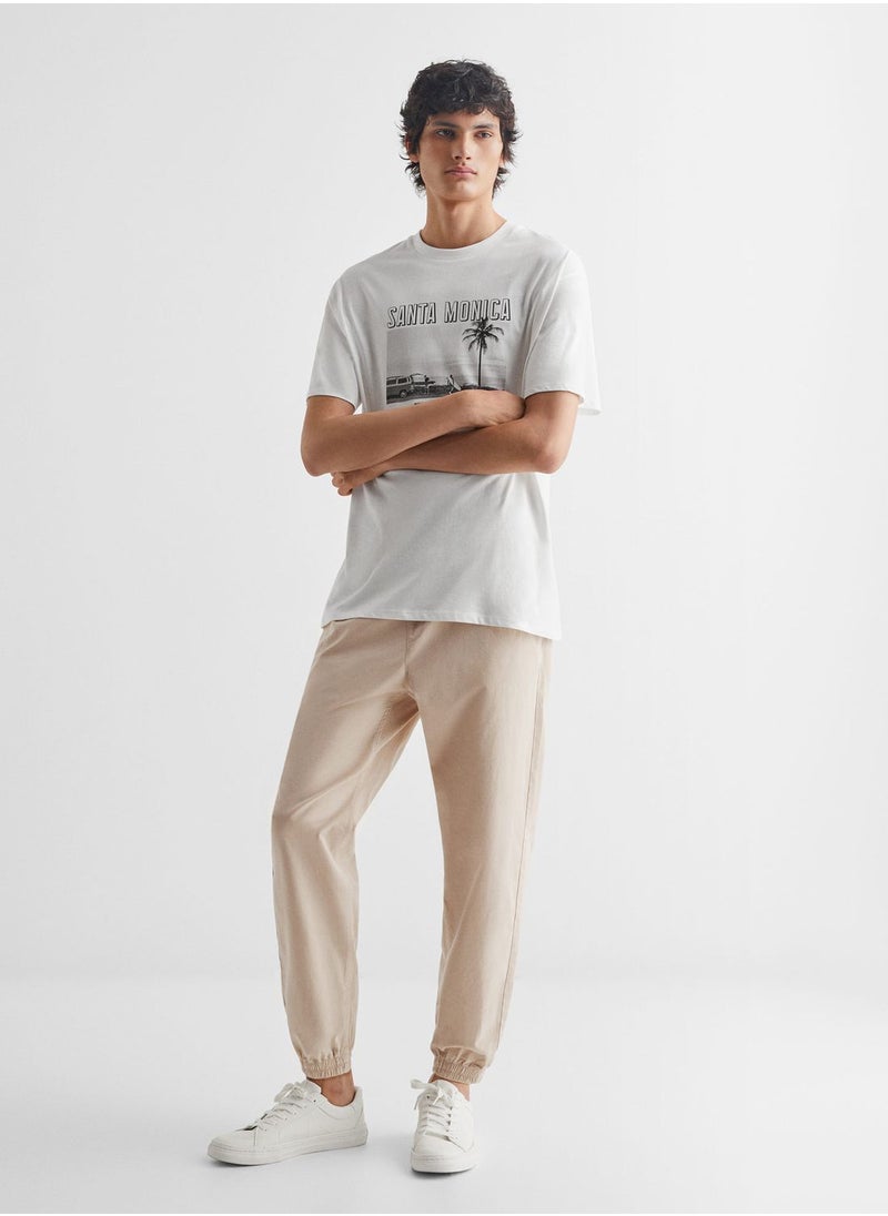 MANGO - Youth Graphic Crew Neck T-Shirt - Image 1